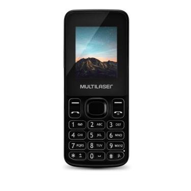 Imagem de Celular Multilaser Up Dual Chip Com Câmera E Bluetooth Mp3 Preto