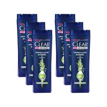 Imagem de Shampoo Clear Anticaspa - Controle E Alívio Da Coceira 200ml 6 Unidade