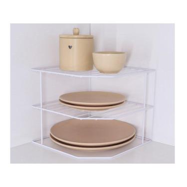 Imagem de Organizador de Pratos Horizontal 3N Bel – Viena – Branco - 990801