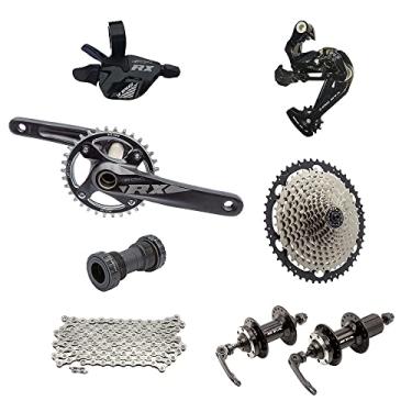 Imagem de Relação 12v Gta Completa Alavanca Cambio Cubo + Aro 29 Bike