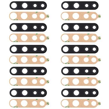 Imagem de Acessórios telefônicos de Yunchao Lente de câmera traseira de 10 PCS para OPPO F15 CPH2001 Substituição do telefone celular