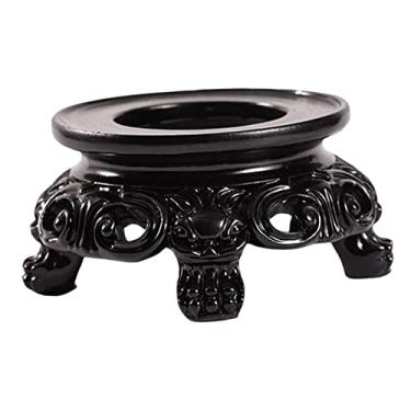 Imagem de Fancyes Suporte de bola de retrô, suporte de exibição de de ovo, base de suporte de preciosa, suporte de esfera de suporte de, 5cm