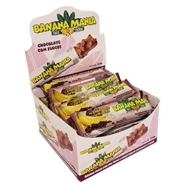 Imagem de Bananinha Com Chocolate e Flocos 20 Unidades de 27g - Banana Mania