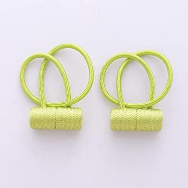 Imagem de Cinta de cortina de fivela magnética cilíndrica simples criativa fivela magnética fivela magnética cortina tiebacks suportes de cortina, T4,4 pcs