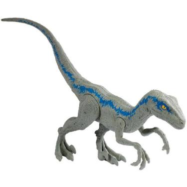 Imagem de Boneco Dinossauro Velociraptor Blue 30cm Jurassic World - Mattel