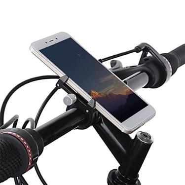 Imagem de GUB G-85 suporte de telefone para bicicleta CNC 3,5-6,2 polegadas suporte de telefone GPS capa bicicleta motocicleta guidão extensor vermelho