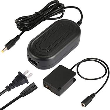 Imagem de PowEve Kit de carregador para câmera DMW-DCC8 Plus DMW-AC8 para câmeras Panasonic DMC-FZ200 DMC-FZ1000 DMC-GH2 DMC-G5 DMC-G6 DMC-G7 Lumix GX8 G85