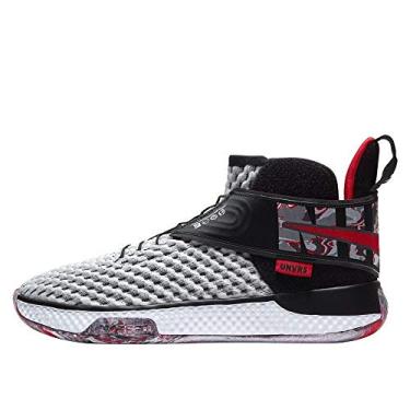Imagem de Nike Air Zoom UNVRS Basketball Shoes (Sizes 3.5-15) (3.5, White/Sport Red)