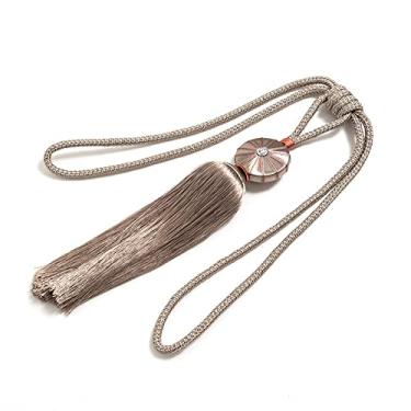 Imagem de suportes de cortina laços de cortina simples fivela acessórios de cortina, T15,4 pcs