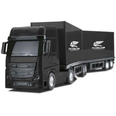 Carreta Scania Bi-trem Madeira Brinquedo Infantil 1,15 Metro em Promoção na  Americanas