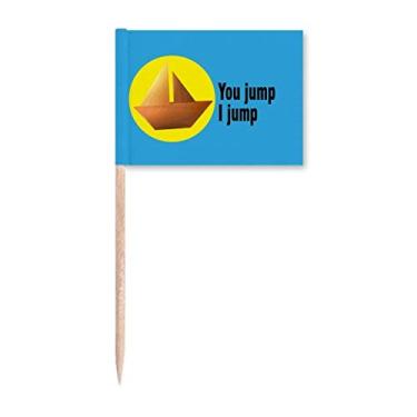 Imagem de You Jump I Jump Titanic Art Deco Presente Fashion Palito de Dente Marcador Decoração de Festa