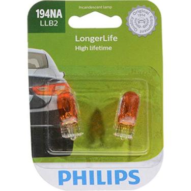 Imagem de Philips Automotive Lighting Lâmpada miniatura 194NA LongerLife, pacote com 2, 194NALLB2
