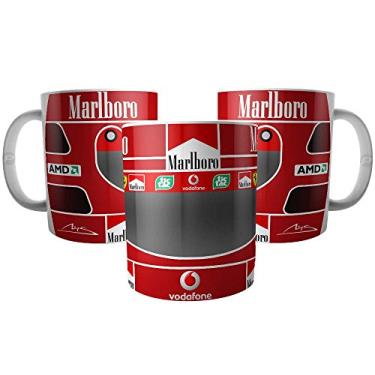 Imagem de Caneca Michael Schumacher Capacete Ferrari Fórmula 1