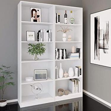 Imagem de Conjunto Montreal com 2 Estantes Livreiro Multiuso Yescasa