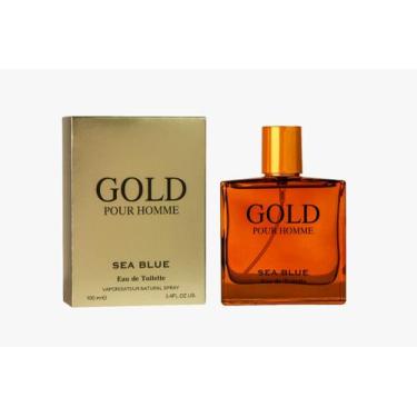 Imagem de Perfume Gold Masculino 100ml Sea Blue