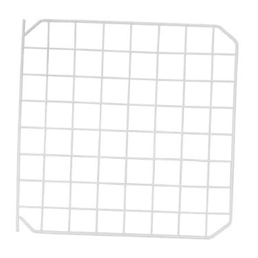 Imagem de Painel de cercadinho portátil para animais de estimação, DIY metal expansível cerca de suprimentos para cão, Porta Branca