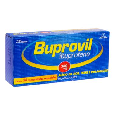 Imagem de Buprovil Ibuprofeno 300mg 30 comprimidos Multilab 30 Comprimidos