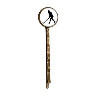 Imagem de Esporte Hóquei Corrida Educação Física Retro Metal Hair Bobby Pin Headwear