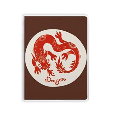 Imagem de Agenda de capa macia Year Of Dragon Animal Zodíaco chinês