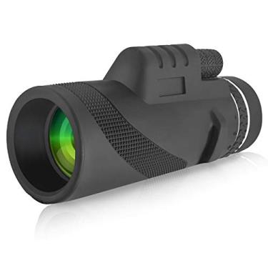 Imagem de Telescópio monocular 12X50 Monóculos de alta potência Clear BAK4 Prisma e tripé adaptador de smartphone para observação de pássaros, caminhadas, acampamento, viagens, paisagens ao ar livre