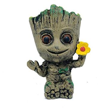Imagem de FRAGATA ENFEITE BABY GROOT FLOR 12X6X8CM - UN