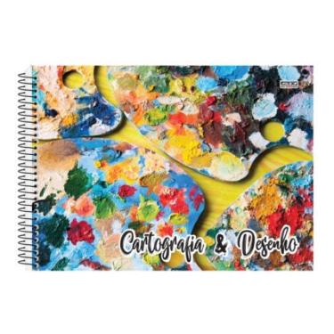 Imagem de Caderno de Cartografia e Desenho 60 Folhas São Domingos