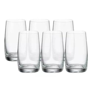 Imagem de Conjunto de 6 Copos Crystal Bohemia Pavo Titanium 380ml