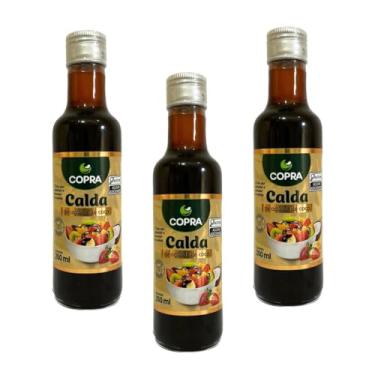 Imagem de Kit 3 Copra Calda de Açúcar de Coco Vegano 250ml