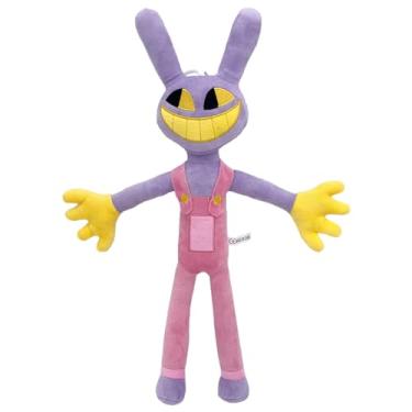 Imagem de Pomni & Ja-x Plush, Animação de sucesso A incrível série digital de papel periférico boneca, pelúcia engraçada palhaço menina, encantador coringa coelhinho pelúcia Kawaii decoração de casa, brinquedos de pelúcia colecionáveis abraçáveis