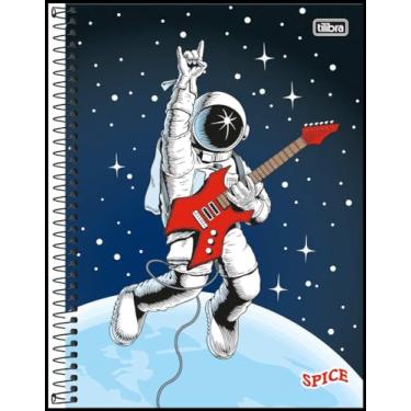 Imagem de Caderno 10X1 Capa Dura Spice Masculino 160 Folhas Pct Com 04 104368