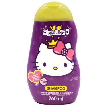 Imagem de Shampoo Cabelos Cacheados Ondulados Hello Kitty Betulla