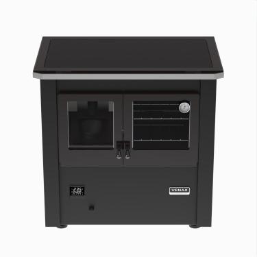 Imagem de Fogao a Pellets Venax n 2 Le Corbusier Preto 220V