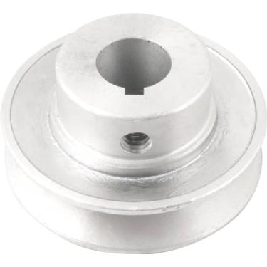 Imagem de Polia Alumínio 1 Canal Perfil A 70mm com Furo 3/4" - Vonder