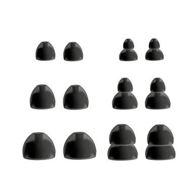 Imagem de Confortável kit de ajuste oval B compatível com Shure SE110, SE112, SE115, SE210, SE215, SE315, SE420, SE425,SE530 PTH,SE535, SE846, E3c, E4c, E4G, E5c, I3C, I4C, SCL3, SCL3CL4, SCL5 fones de ouvido – Substituição para fones de ouvido