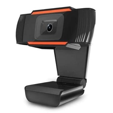 Imagem de Webcam Brazilpc V5 1.5 720P com Microfone PRETO/LARANJA BOX