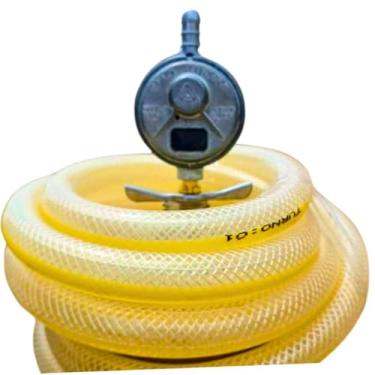 Imagem de ALIANÇA, Regulador 505 click registro aliança Mangueira pvc 3,5metros