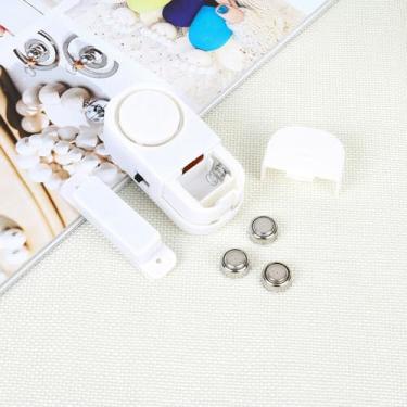 Imagem de Kit 06 Alarme Contra Invasão Residencial Sonoro Porta Janela