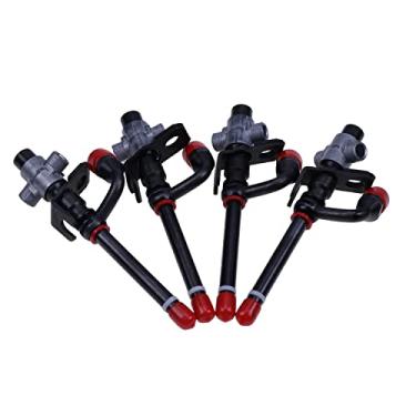 Imagem de AIVWUMOT 4 peças lápis injetor de combustível RE531436 SE501103 38416 compatível com John Deere JD 4045D 4045T 6068D 6068T 6020 6120 6220 6320 6420 6520 6620 6120 0L