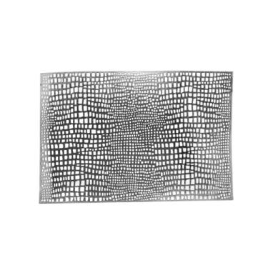 Imagem de Lugar Americano de PVC Net Prata 45cm x 30cm - Wolff