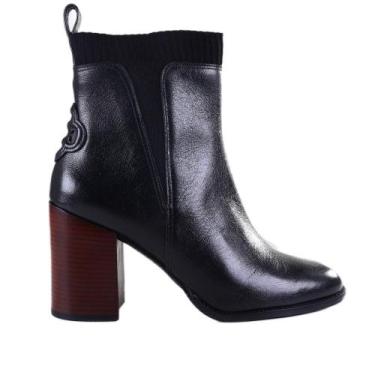 Imagem de Bota Capodarte Feminina Couro 4018192 Preto