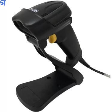 Imagem de Leitor de Códigos de Barras Elgin EL250 1D 2D USB Preto