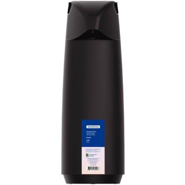 Imagem de Garrafa Térmica de Café Tramontina Exata 1,8L Água Chá em Plástico Preto com Ampola de Vidro