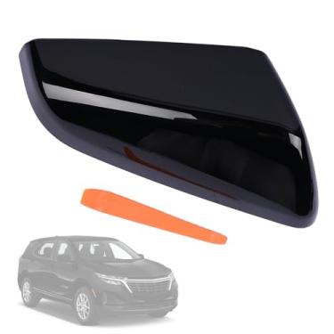 Imagem de Magimaker Capa de espelho lateral exterior do lado do passageiro 23406416 84225387 compatível com Chevrolet Equinox GMC Terrain 2018-2023 Tampa do espelho retrovisor lado direito