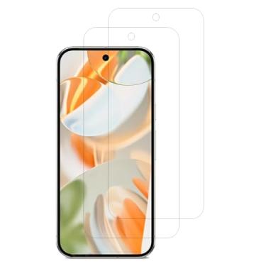 Imagem de UPONEW Pacote com 2 protetores de tela de vidro temperado transparente HD sem bolhas para Google Pixel 9 Pro 2024