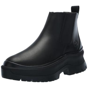 Imagem de Timberland Bota feminina Roxie Lane Mid Fashion, Grão integral preto, 7