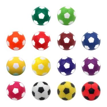Imagem de Deevoka 14Pcs Bolas de Mesa de Pebolim 36 mm Mini Bolas de Futebol de Mesa Bolas de Futebol de Mesa para Festa de Clube Acessórios de Esporte de Dedo Internos