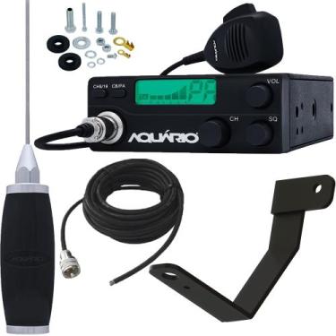 Imagem de Radio PX 40 Canais Rp-40 Antena Marinox 2,70 metros B-2003P Cabo 5,5 m
