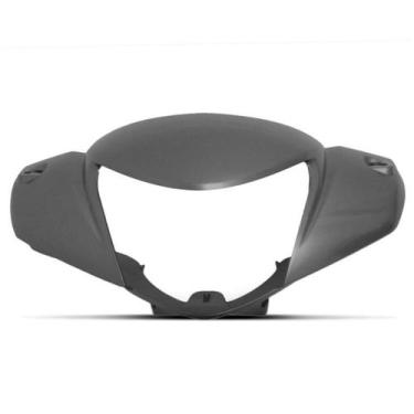 Imagem de Carenagem Do Farol Cromo Forte Biz 125 Ks / Es 2011 - 2015, CINZA SIGN