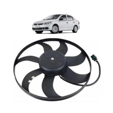 Imagem de Eletroventilador Ventoinha Voyage G5 G6 2009 Á 2018 - Com Ar - COOLER