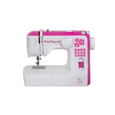 Imagem de Máquina Costura Doméstica Ss-588 110V Mecânica Pink - Sun Special, 110